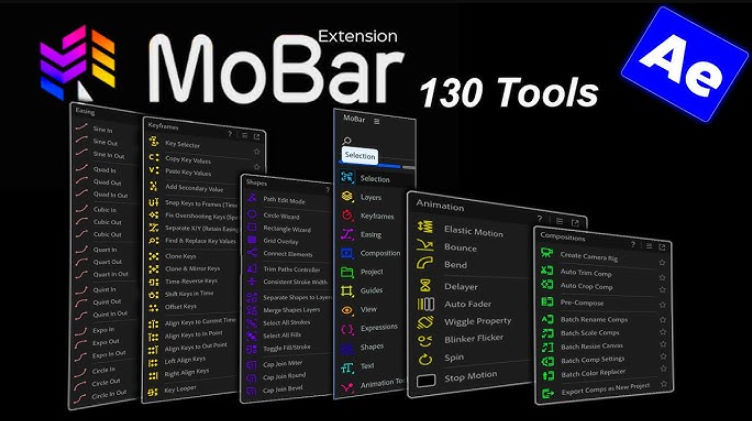 MoBar Pro v3.7.2 For After Effects