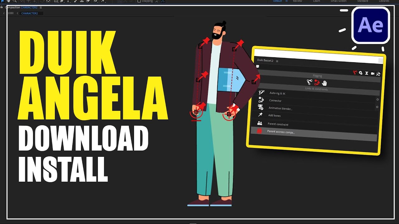 Duik Angela v17.1.18 For After Effects