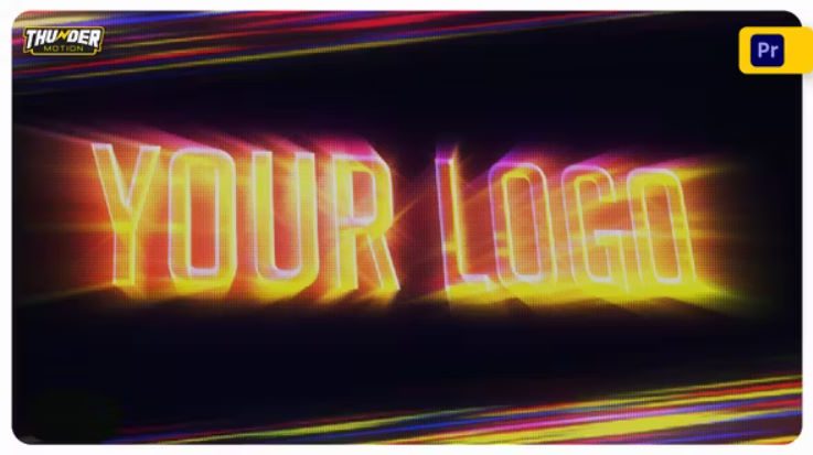 Energetic Colorful Logo Reveal