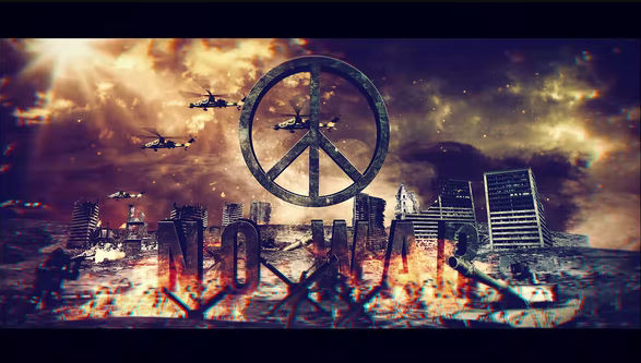 Realistic War Logo Intro