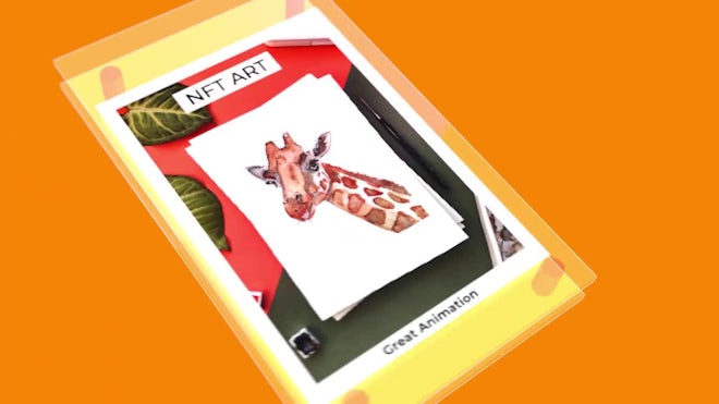 Digital Art - Clean Looped Cards