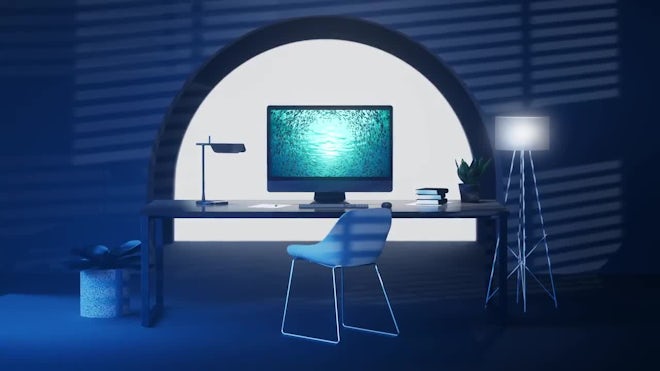 Dark Mode Studio Slides