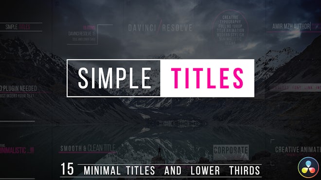 Simple Titles