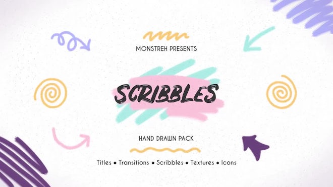Scribbles. Hand Drawn Pack