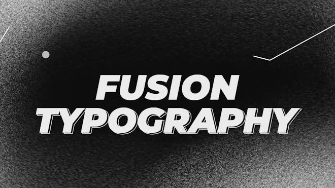 Abstract Animation Text
