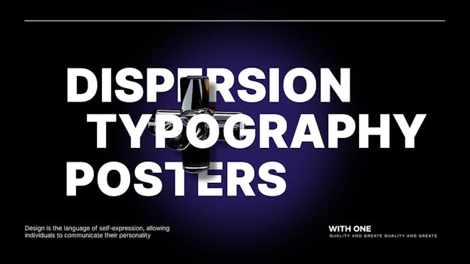 Dispersion Typography