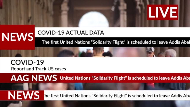 News Tickers & Subtitles