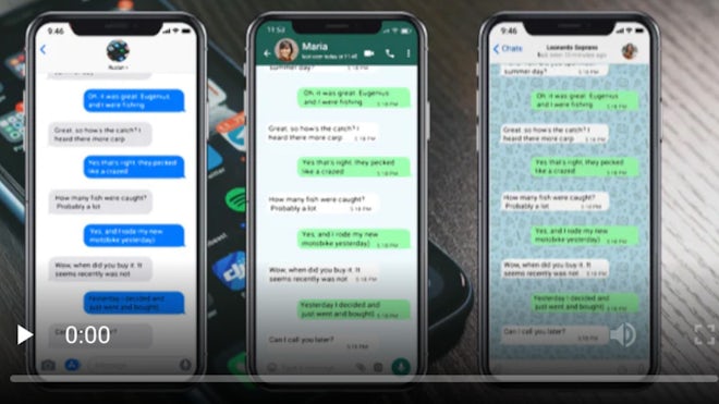 Imessage, WhatsApp, Telegram