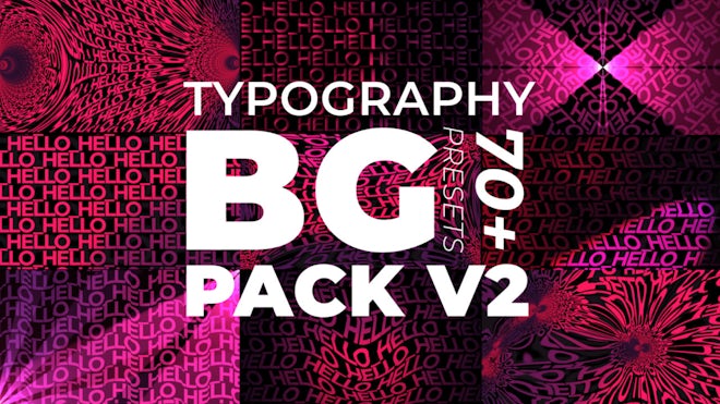 Typography BG Presets V2