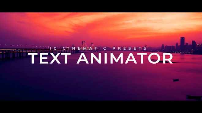 Text Animator Cinematic