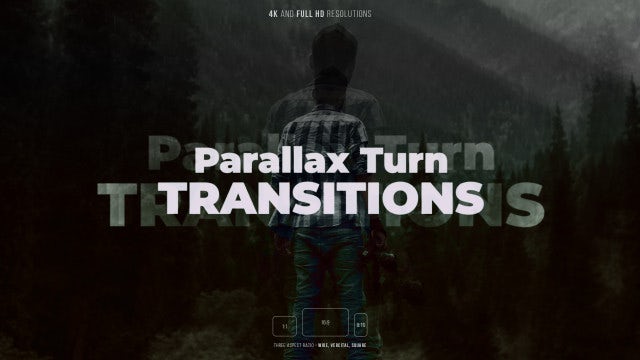 Parallax Turn Transitions