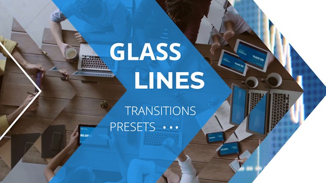 Glass Lines Transitions Presets