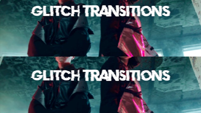 Glitch Transitions