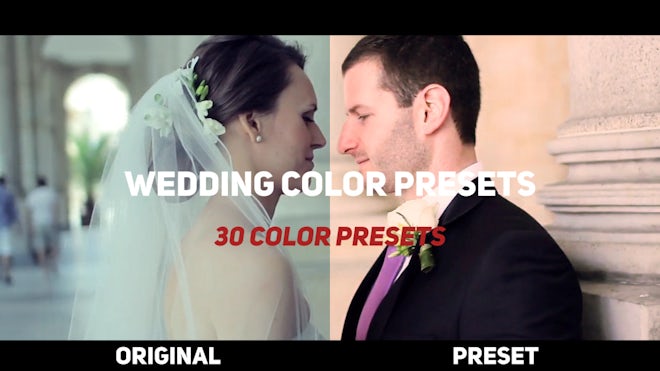 Wedding Color Presets