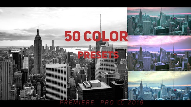 50 Color Presets