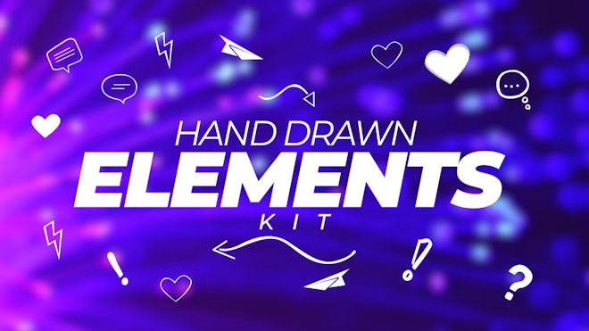 Hand Drawn Elements Kit