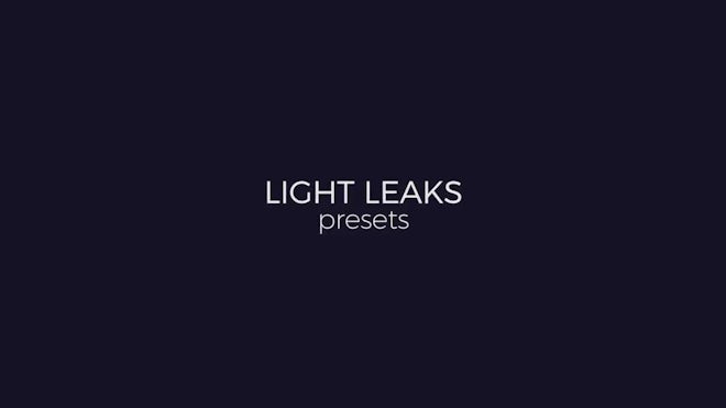 Light Leaks Generator