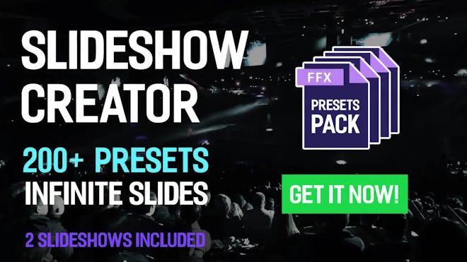 Slideshow Creator - 200+ Presets Pack