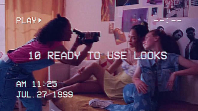 VHS Elements Presets