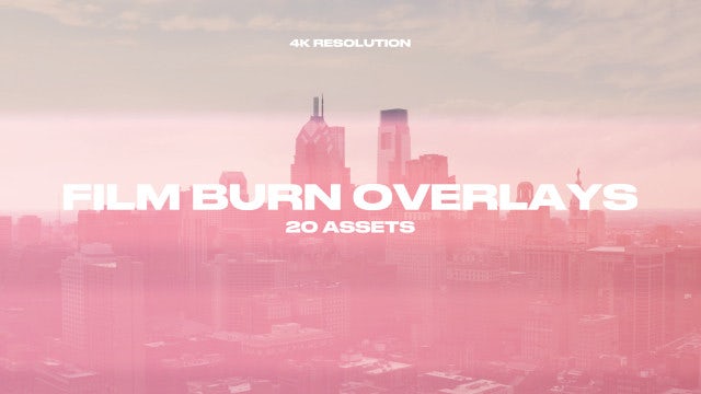Film Burn Overlays