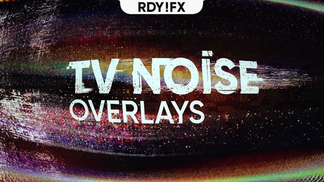 TV Noise Overlays Pack