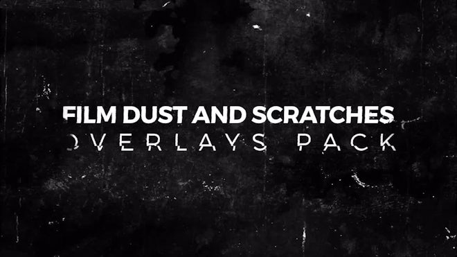 Film Dust And Scratches Pack