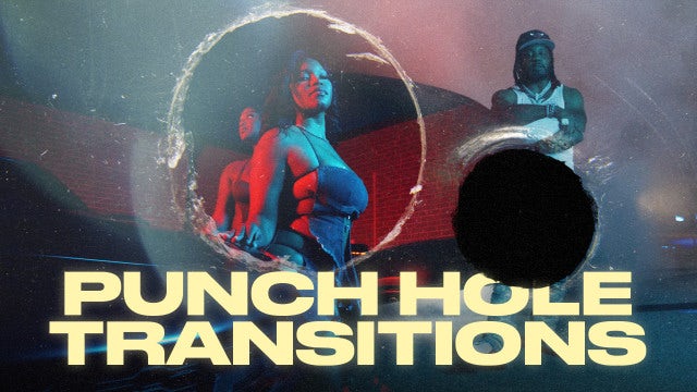Pack Of 20 Punch Hole Transitions On Alpha