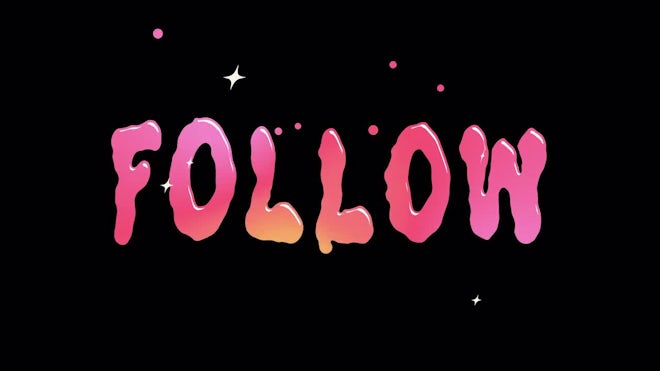 FOLLOW' Liquid Title On Alpha