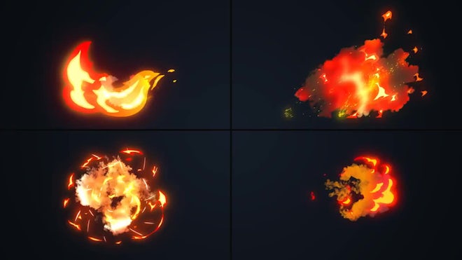 Pack Of Advanced Fire Elements