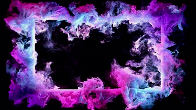 Colorful Smoke Frame Loop