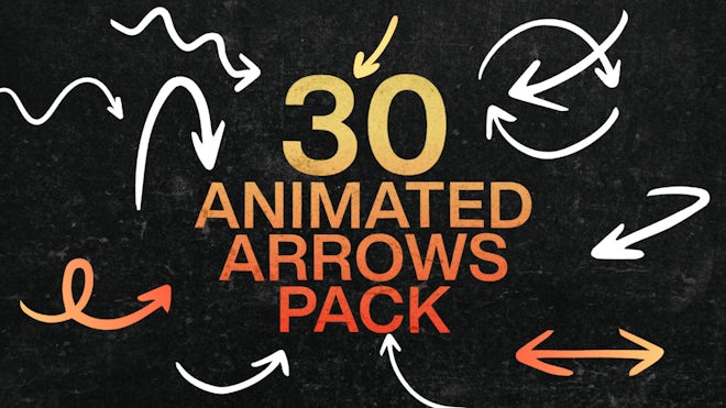 Pack Of Animated Arrows